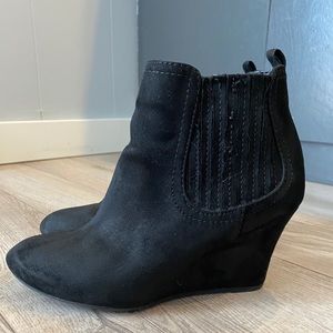 Black Heeled Booties